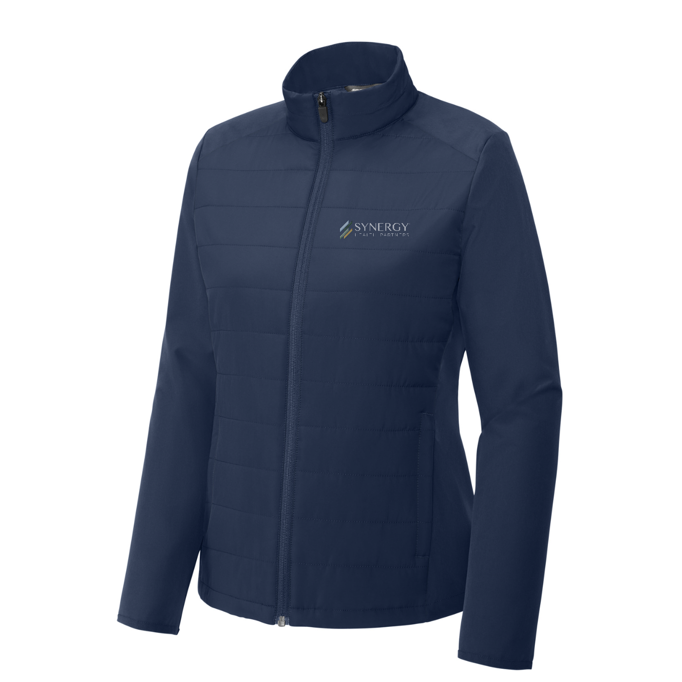 Sport-Tek Women's Teknical Hybrid Jacket — True Navy