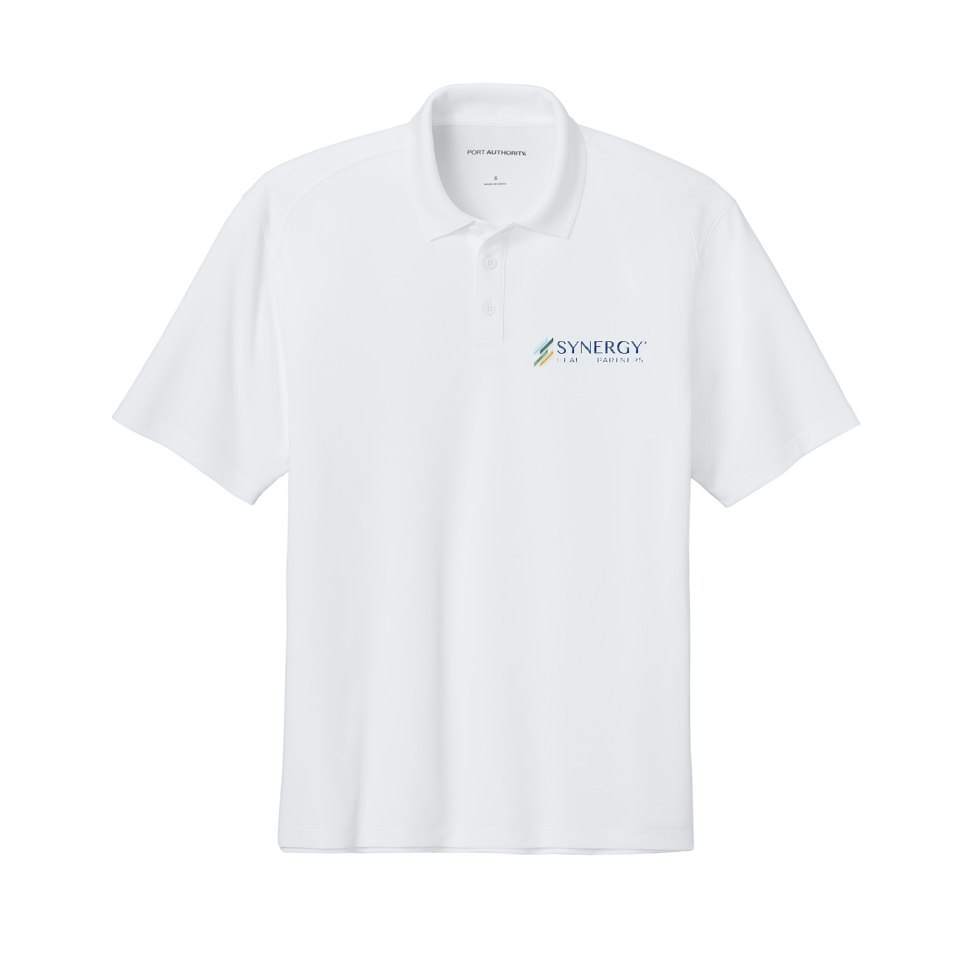 Port Authority Wearever Performance Pique Polo — White
