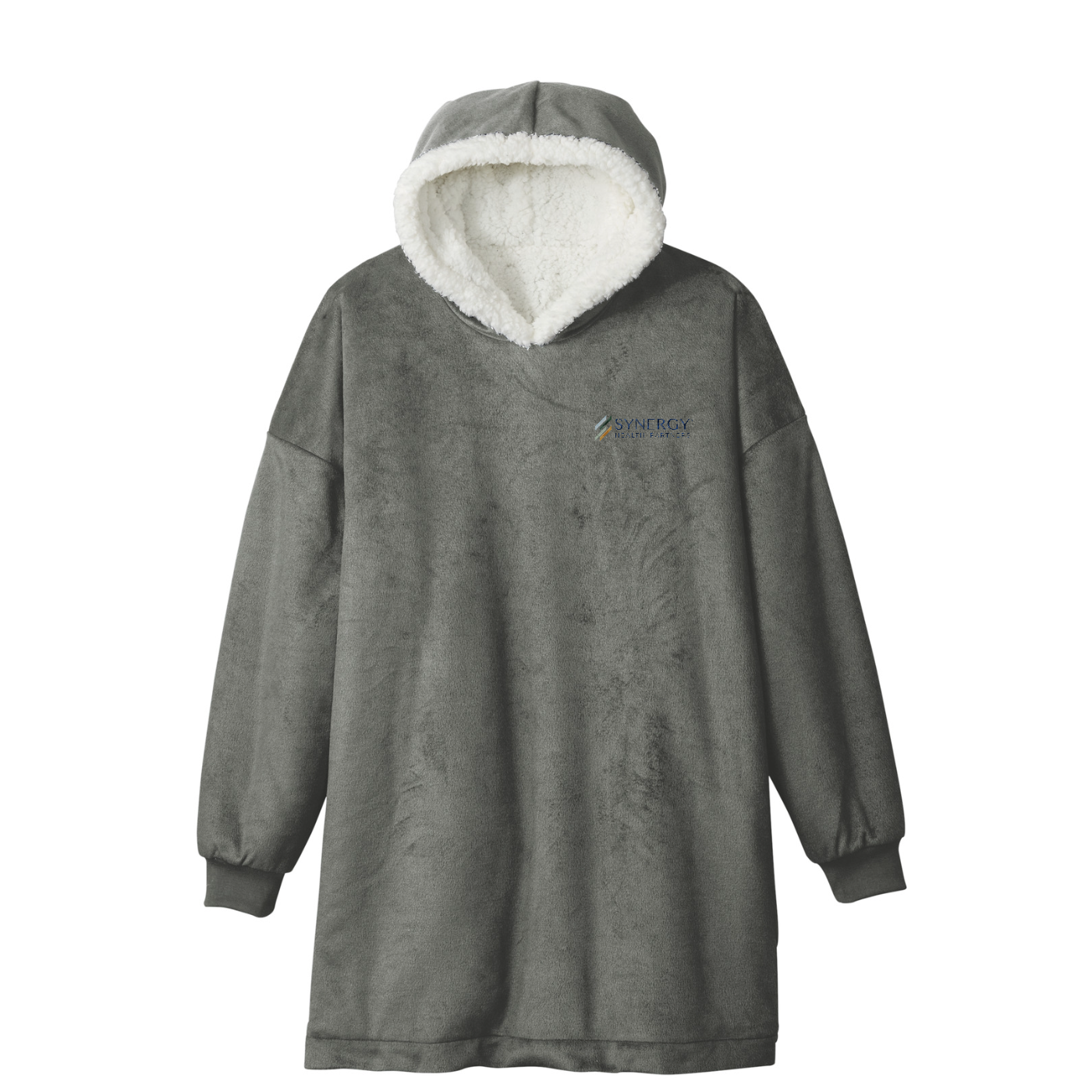 Port Authority Mountain Lodge Wearable Blanket — Hearth Grey