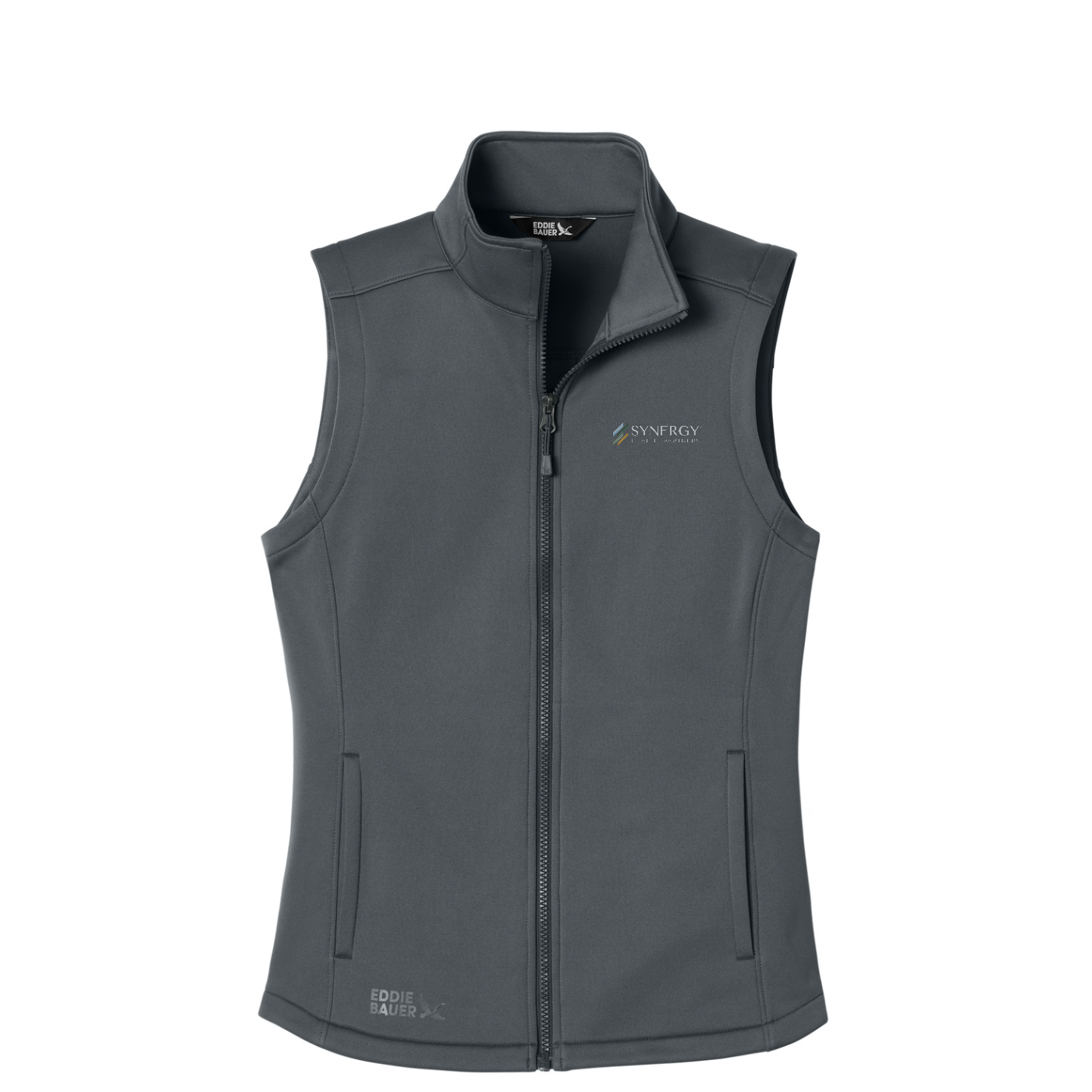 Eddie Bauer Women's Smooth Mid Layer Fleece Vest — Iron Gate
