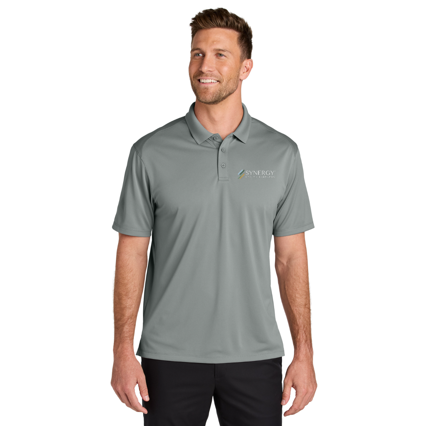 Port Authority Wearever Performance Pique Polo — model