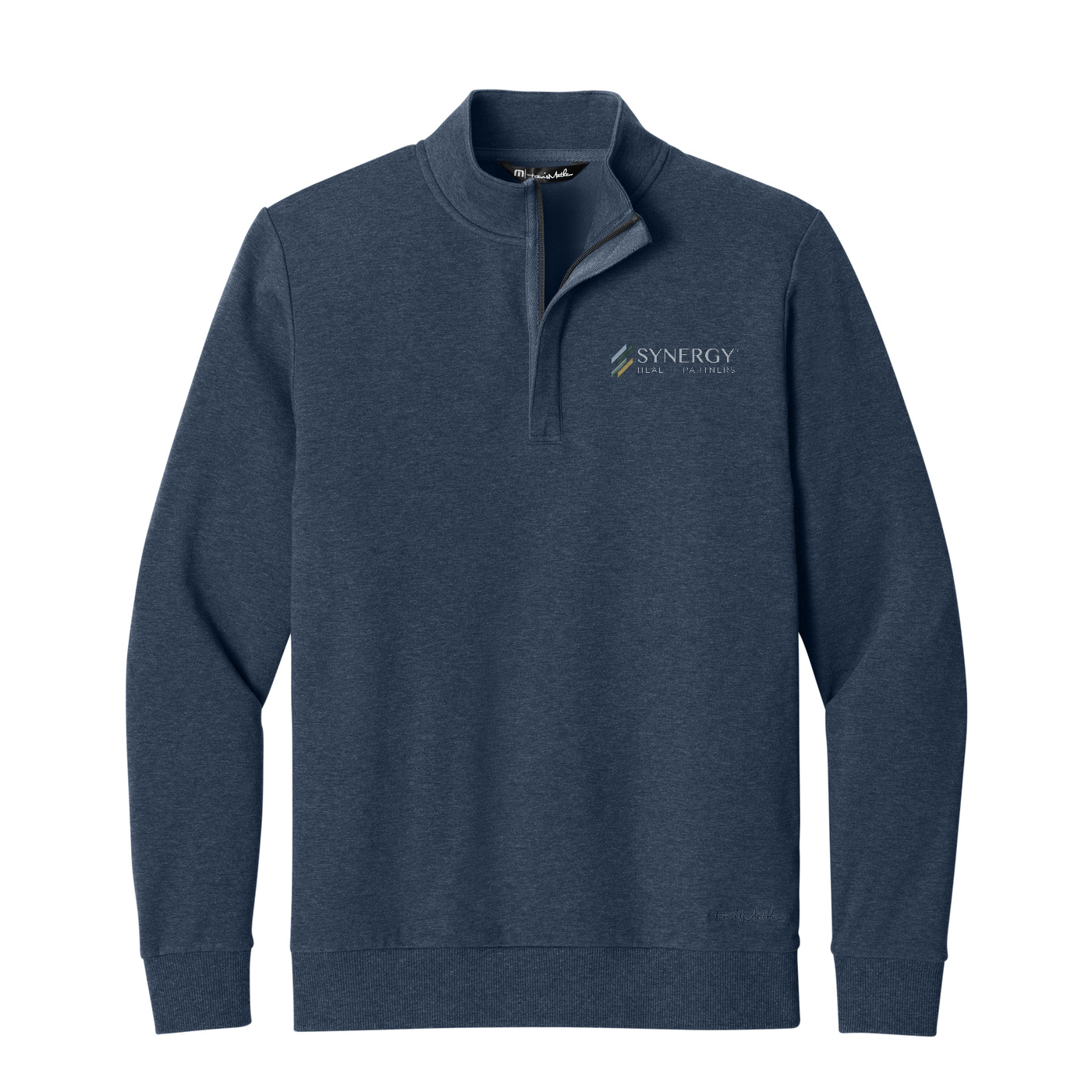 TravisMathew Ocean Villa 1/4-Zip — Blue Heather