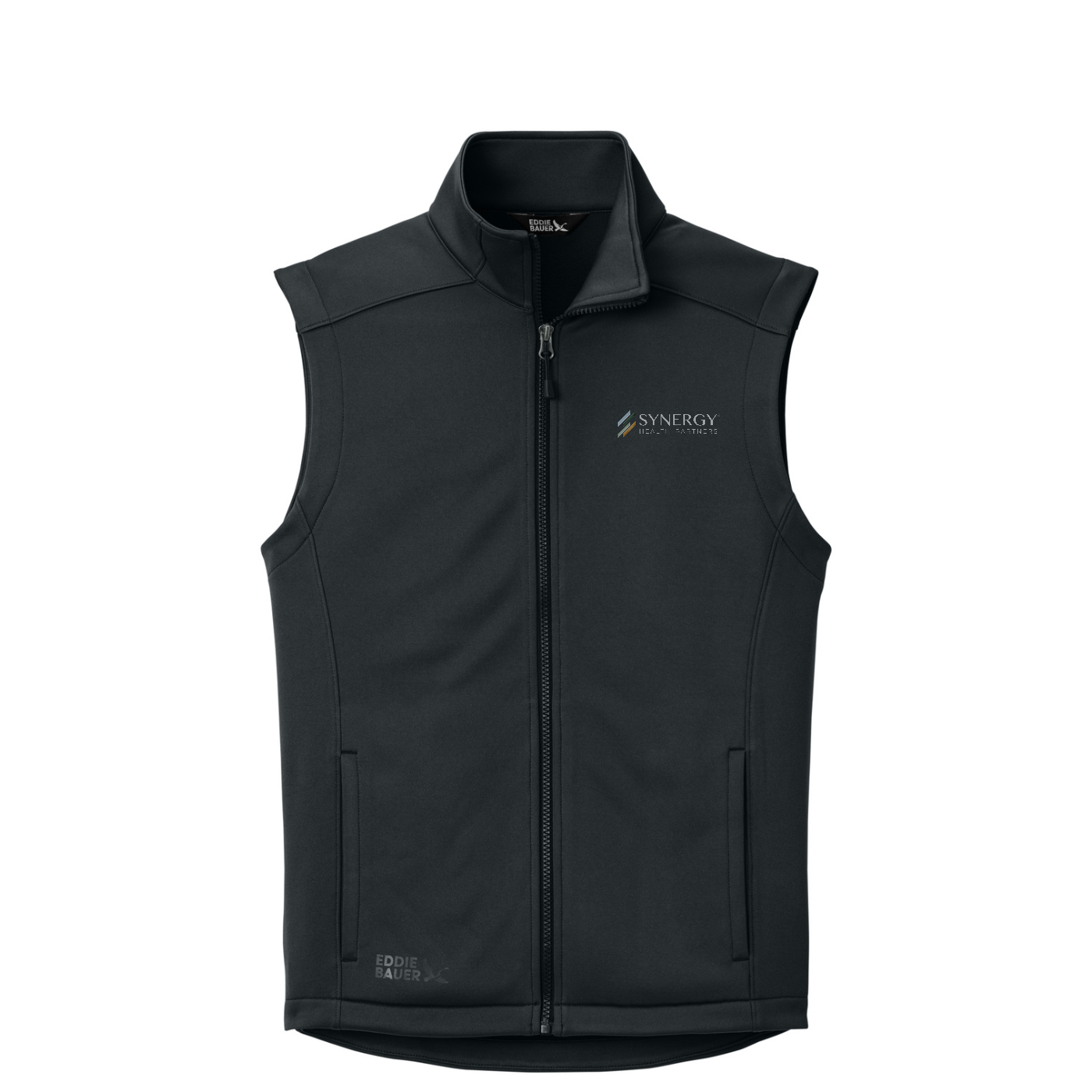 Eddie Bauer Smooth Mid Layer Fleece Vest — Black