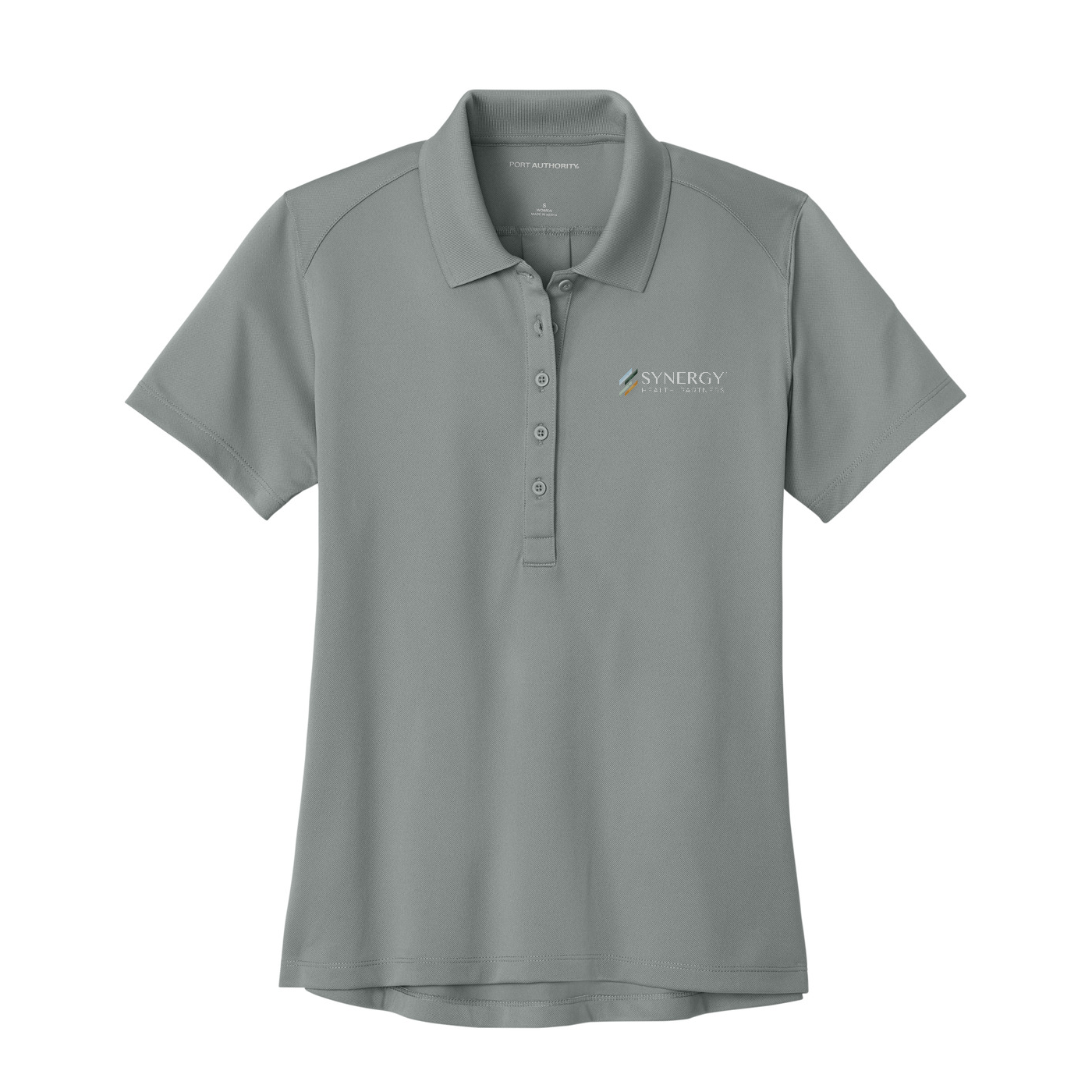 Port Authority Women's Wearever Performance Pique Polo — Gusty Grey