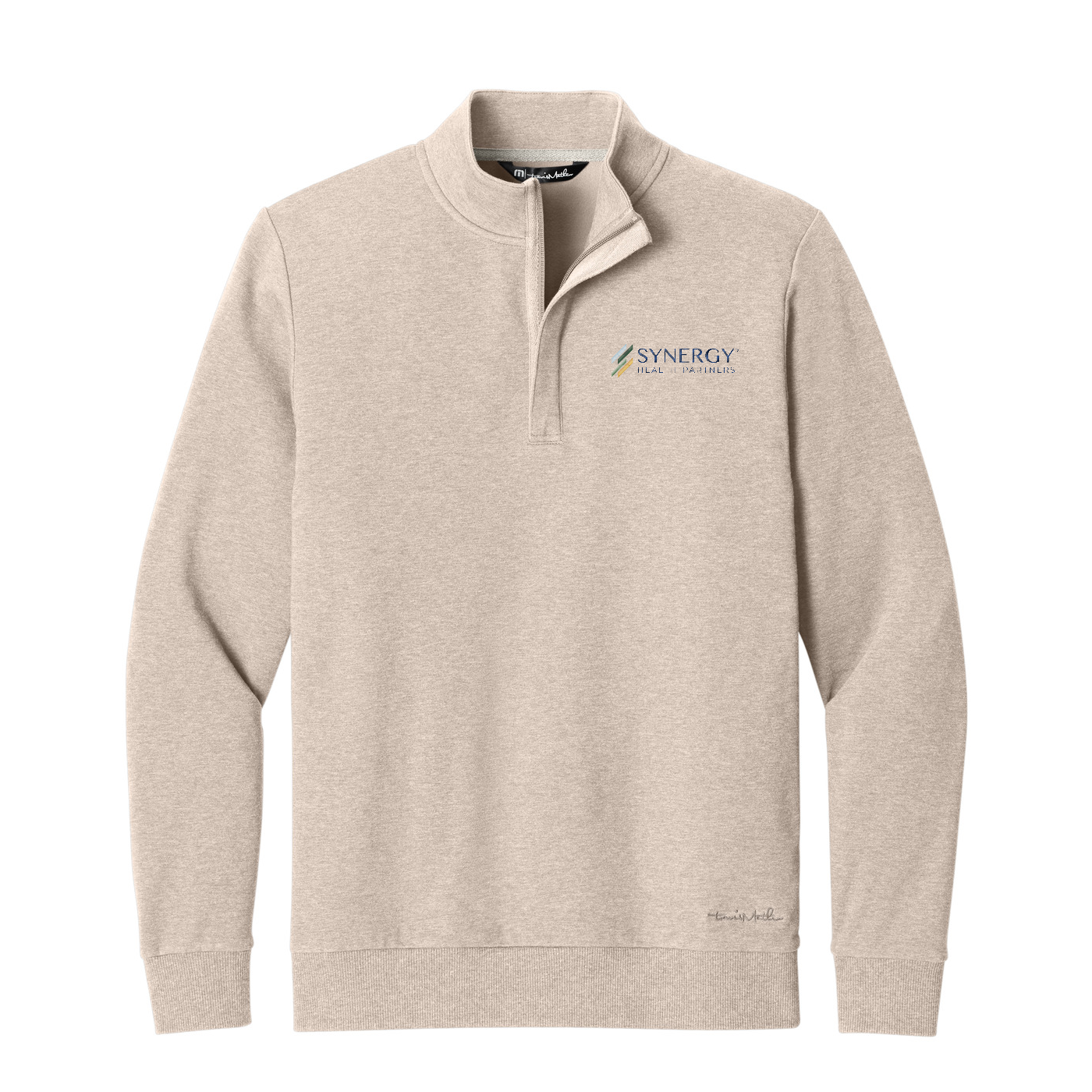 TravisMathew Ocean Villa 1/4-Zip — Natural Heather