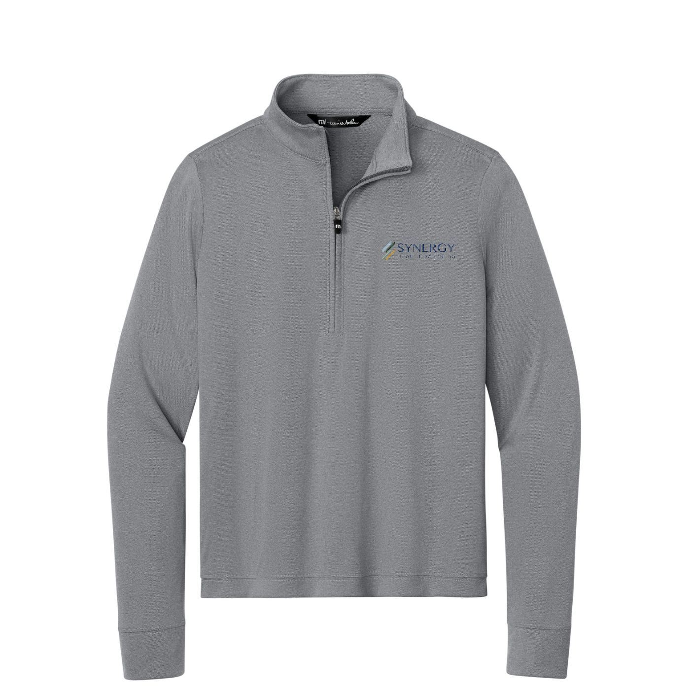 TravisMathew Women's Coto 1/2-Zip — Quiet Shade Grey Heather