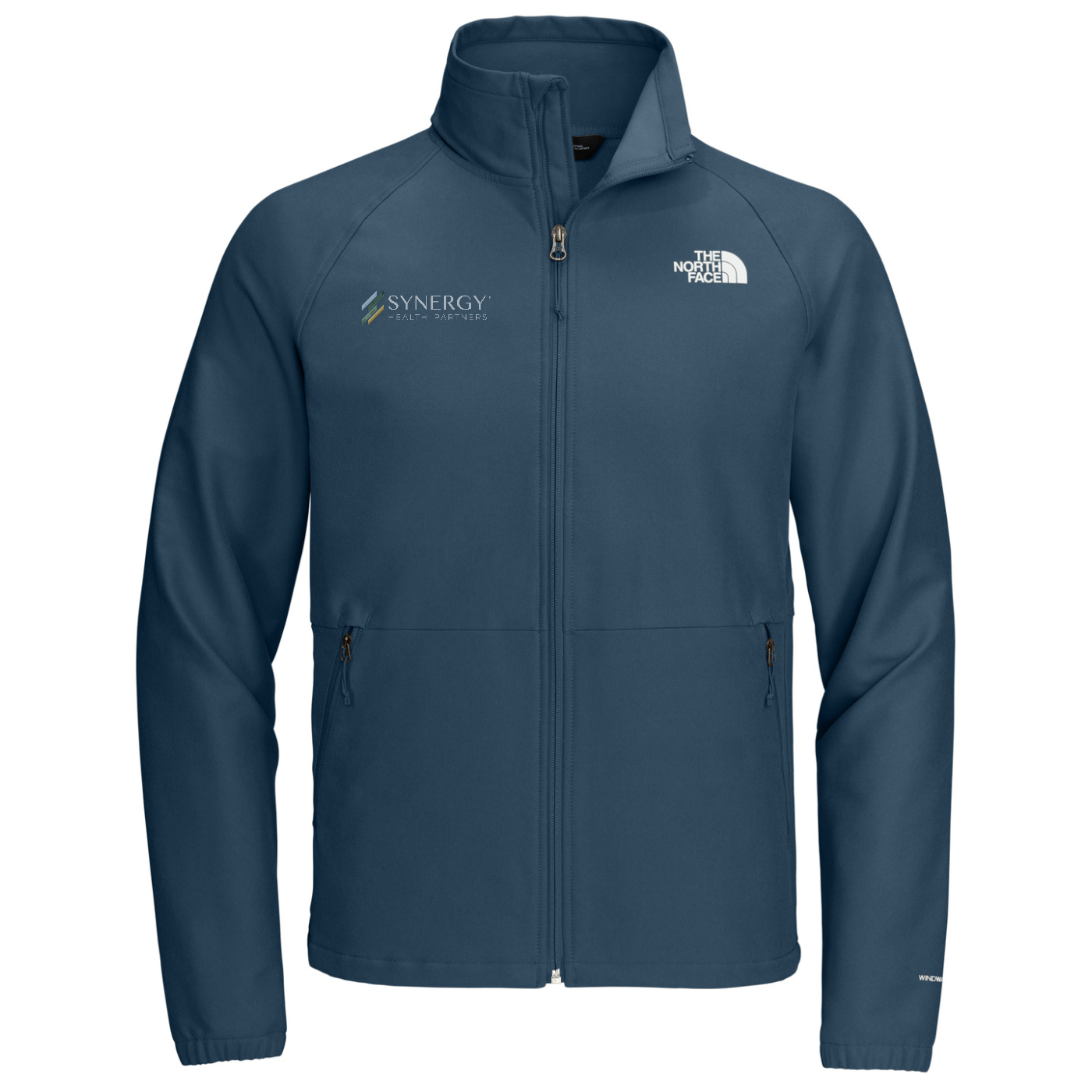 The North Face Barr Lake Soft Shell Jacket — Shady Blue Dark Heather