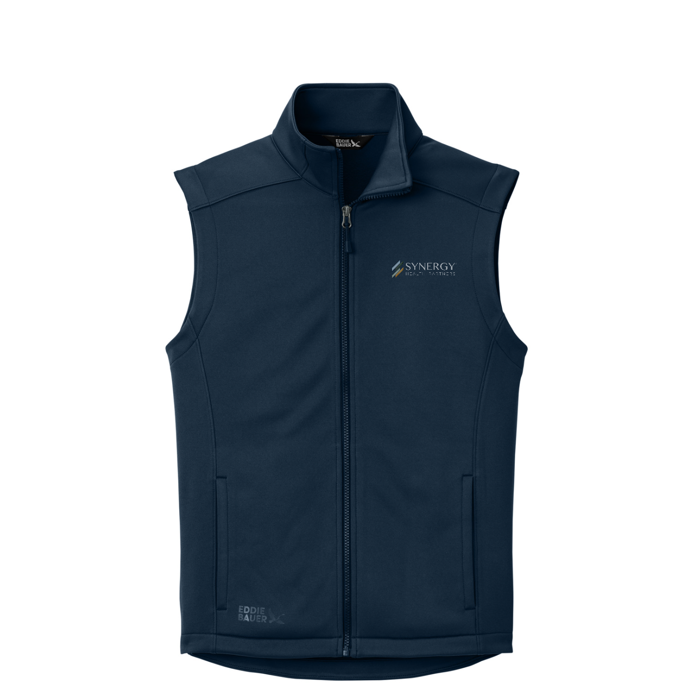 Eddie Bauer Smooth Mid Layer Fleece Vest — River Blue Navy