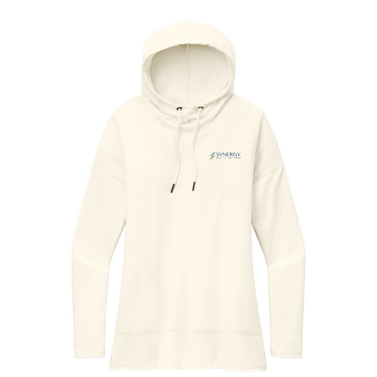 District  Women's Featherweight French Terry  Hoodie — Gardenia